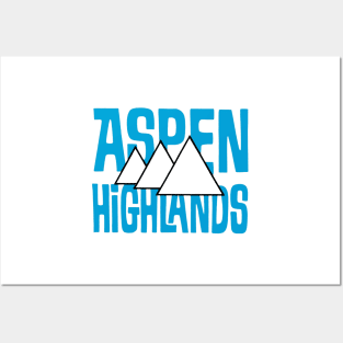 Aspen Highlands Posters and Art